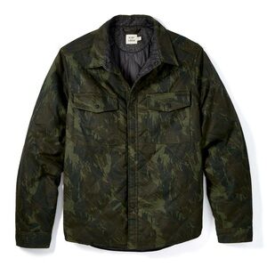 Flint & Tinder Quilted Waxed Shirt Jacket